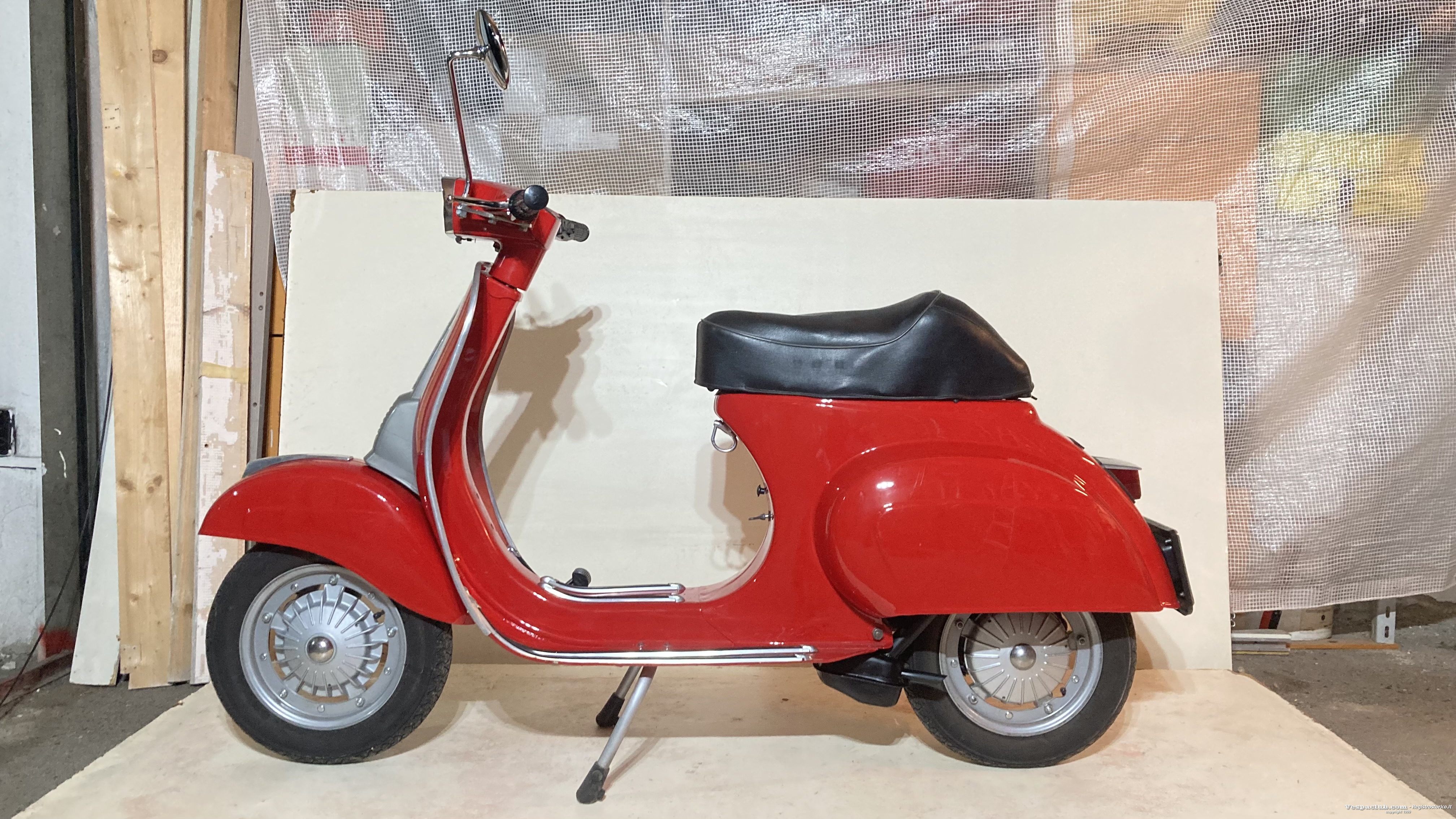 Vespa - lato sinistro