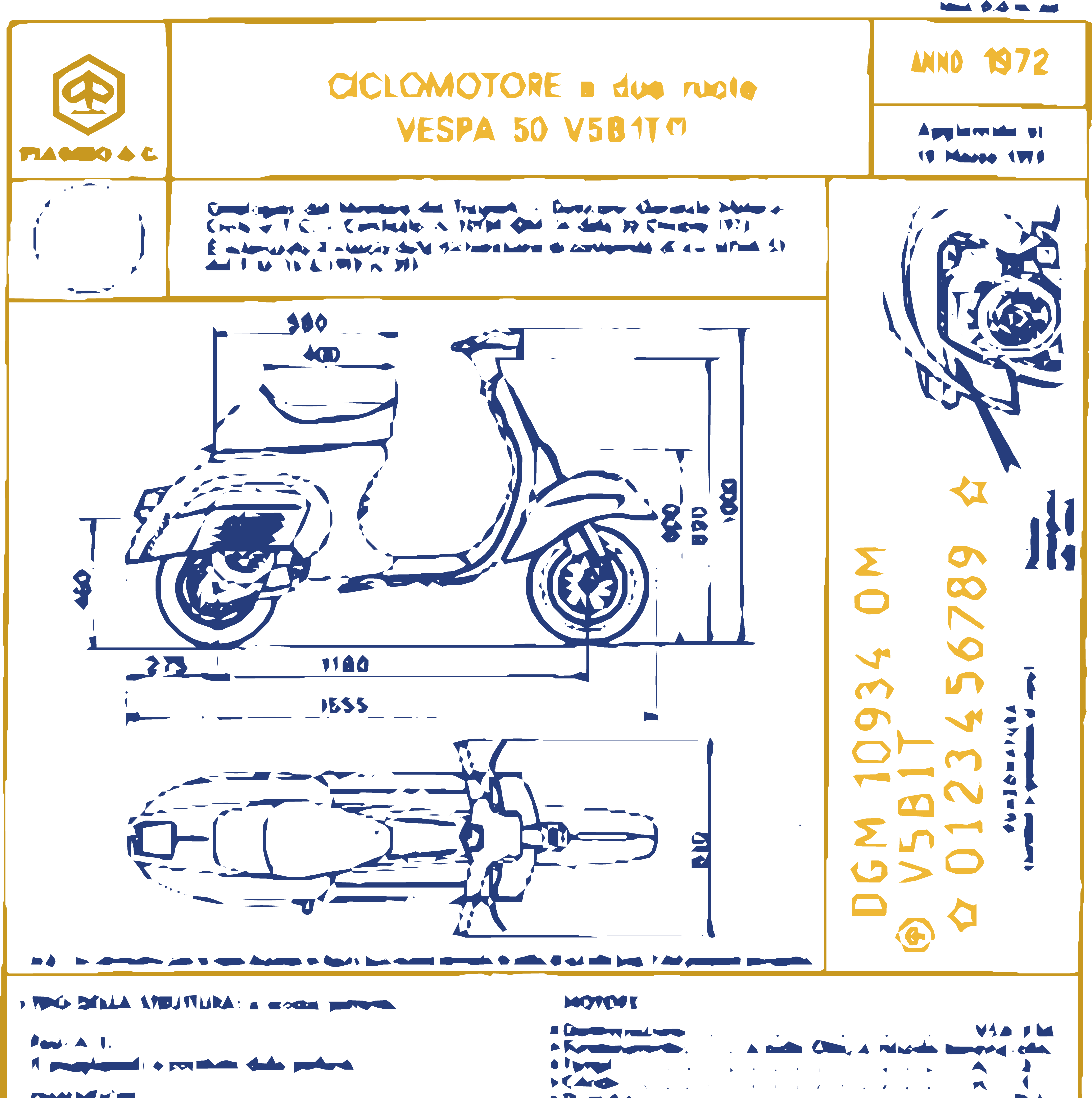 Vespa TECNICA: tutti i modelli